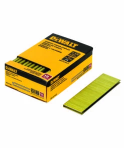 DeWalt 1/4 in. W x 1-1/2 in. L 18 Ga. Finish Staples 2500 pk