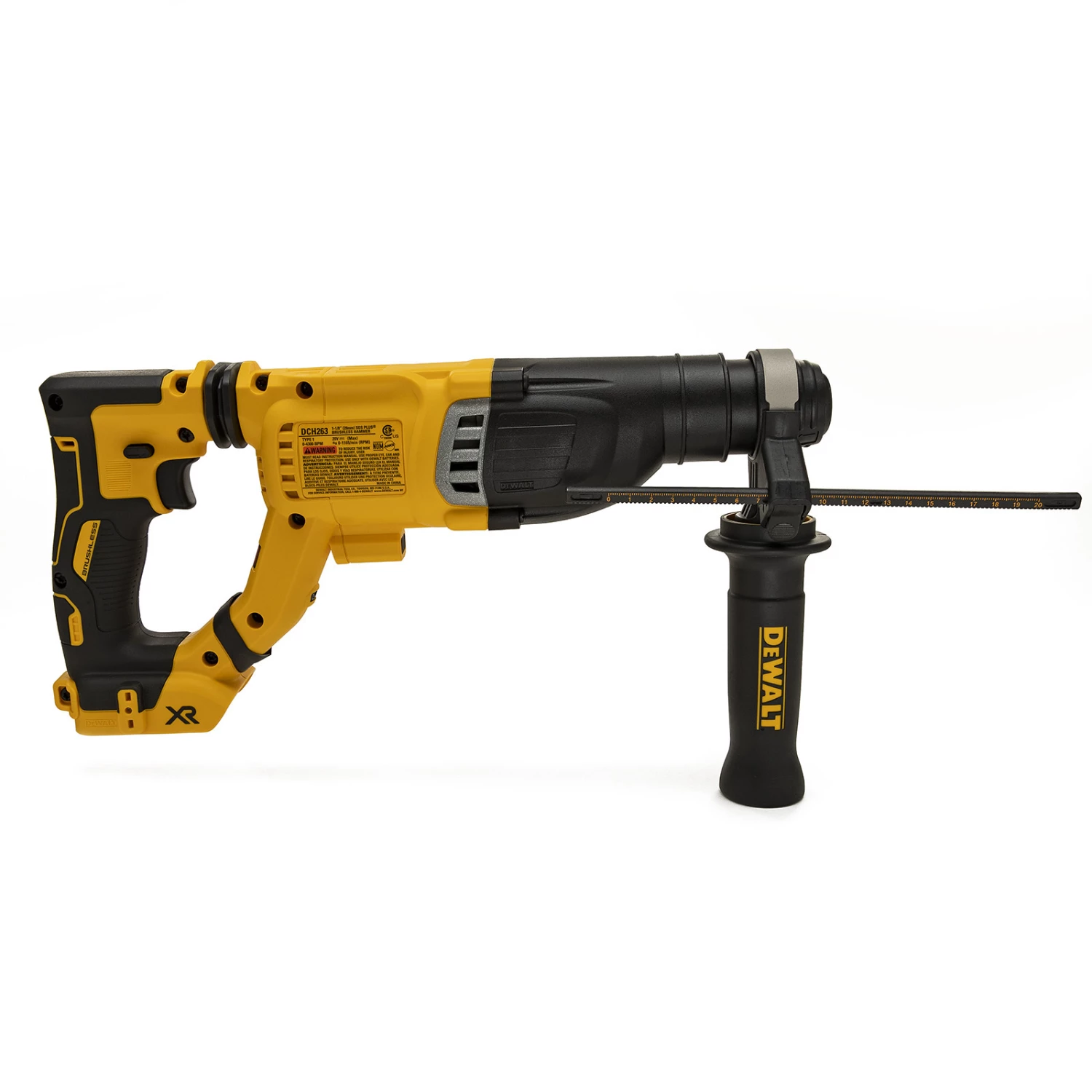 Dewalt 20V MAX 1-1/8-Inch Brushless Cordless SDS Plus D-Handle Rotary Hammer 3 Dewalt 20V MAX 1-1/8-Inch Brushless Cordless SDS Plus D-Handle Rotary Hammer - Image 3