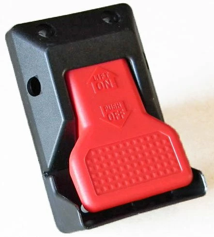 DeWalt DW744 Table Saw Switch and Shroud # 390246-00 2 DeWalt DW744 Table Saw Switch and Shroud # 390246-00 - Image 2