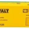 DEWALT Brad Nails, Heavy Duty, 18GA, 1-1/4-Inch, 5000-Pack (DBN18125)