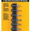 DEWALT Hex Bit Set, 9-Piece (DW2068)