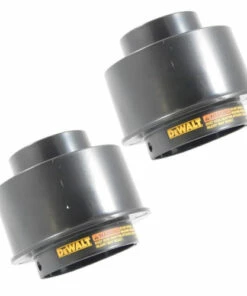DeWalt 2 Pack of Genuine OEM Replacement Dust Chute Adapters # 5140011-48-2PK