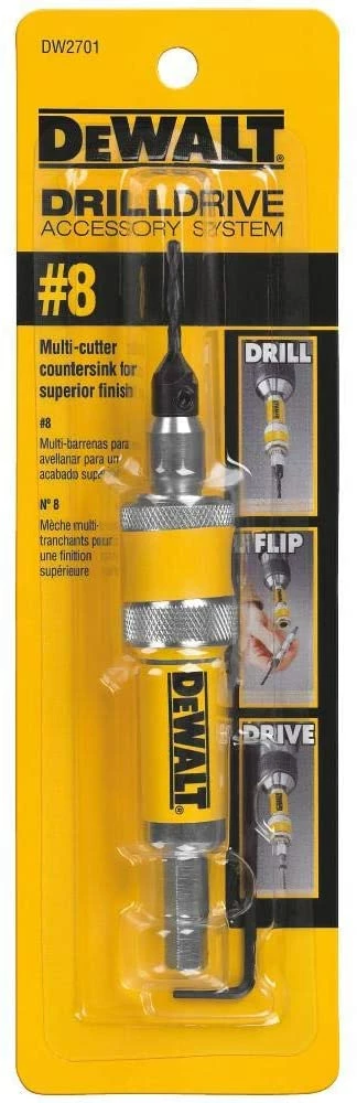 DEWALT DW2701 #8 Drill Flip Drive Complete Unit , Yellow 1 DEWALT DW2701 #8 Drill Flip Drive Complete Unit , Yellow