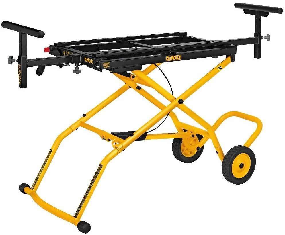 DEWALT Miter Saw Stand With Wheels (DWX726) , Yellow 1 DEWALT Miter Saw Stand With Wheels (DWX726) , Yellow