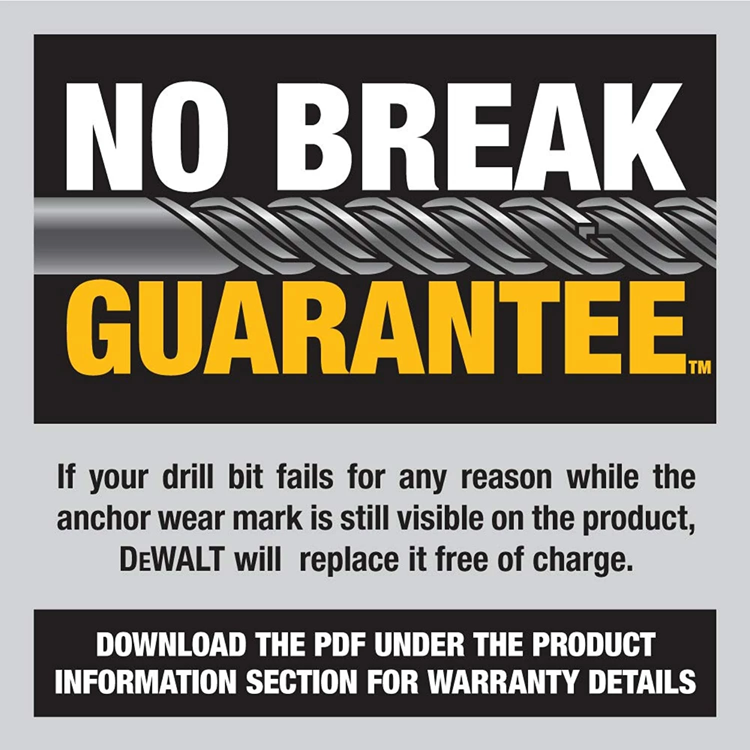 Dewalt Dw5431 3/8-Inch By 16-Inch By 18-Inch Rock Carbide Sds Plus Hammer Bit 3 Dewalt Dw5431 3/8-Inch By 16-Inch By 18-Inch Rock Carbide Sds Plus Hammer Bit - Image 3