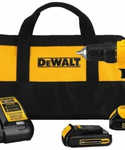 DEWALT 20V MAX Cordless Drill / Driver Kit, Compact, 1/2-Inch (DCD771C2)