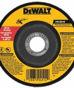 DEWALT DW4624 6-Inch by 1/4-Inch by 7/8-Inch General Purpose Metal Grinding Wheel (1-Pack)