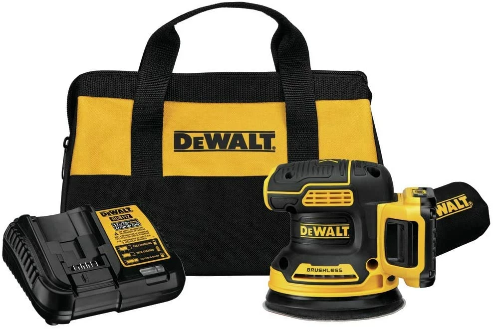 DEWALT 20V MAX Random Orbit Sander, 5-Inch, Cordless Kit (DCW210D1) 3 DEWALT 20V MAX Random Orbit Sander, 5-Inch, Cordless Kit (DCW210D1) - Image 3