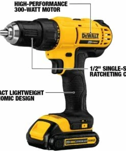 DEWALT 20V MAX Cordless Drill / Driver Kit, Compact, 1/2-Inch (DCD771C2) -DeWalt Outlet Store 61izsQpfd9L. AC SL1000