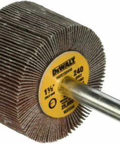 DEWALT DAFE1D2410 1 1/2-Inch by 1-Inch by 1/4-Inch HP 240g Flap Wheel