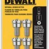 DEWALT DW2014C4 Drywall Screw Setter (4-Pack), Silver