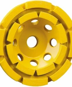 DEWALT Grinding Wheel, Double Row, Diamond Cup, 4-1/2-Inch (DW4774)