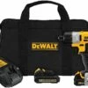 DEWALT 12V MAX Cordless Screwdriver, 1/4-Inch Hex Chuck, 1-Inch Bit Tips (DCF610S2)