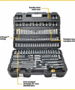 Dewalt Mechanics Tool Set, 192-Piece (Dwmt75049) -DeWalt Outlet Store 71mi4sSvWrL. US1500