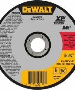 DEWALT DWA8951F T1 XP CER Fast Cut-Off Wheel, 4-1/2" x 0.045" x 7/8" 6 DEWALT DWA8951F T1 XP CER Fast Cut-Off Wheel, 4-1/2" x 0.045" x 7/8" -DeWalt Outlet Store 71mjyCl wWL. AC SL1000