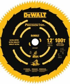 DEWALT 12-Inch Miter Saw Blade, Crosscutting, 100-Tooth (DW72100PT)