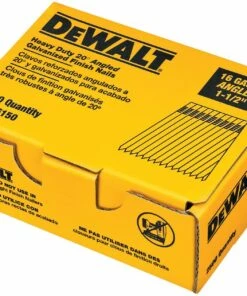 DEWALT Finish Nails, 20-Degree, 1-1/2-Inch, 16GA, 2500-Pack (DCA16150)