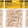 DEWALT DW6810 No. 10 Size Joining Biscuits. Sold as 3 Pack, 225 Pieces Total