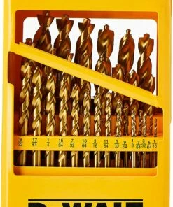 DEWALT Titanium Drill Bit Set with Pilot Point, 29-Piece (DW1369)