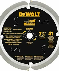 DEWALT DWA3193PCD Fiber Cement/Laminate Saw Blade, 7-1/4