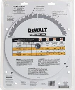 DEWALT 12-Inch Miter Saw Blade, Crosscutting, Tungsten Carbide, 80-Tooth, 2-Pack (DW3128P5)