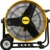 DeWalt DXF-2490 High-Velocity Industrial, Drum, Floor, Barn, Warehouse Fan, Heavy Duty Air Mover with Adjustable Tilt