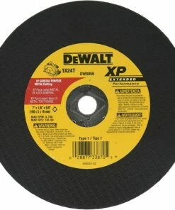 DEWALT DW8056 7-Inch Extended Performance Metal Abrasive Saw Blades