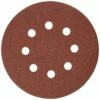 DEWALT DW4310 5-Inch 8 Hole 100 Grit Hook and Loop Random Orbit Sandpaper (25-Pack)