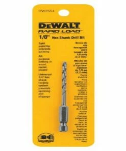 DEWALT DW2554 1/8-Inch Hex Shank Drill Bit