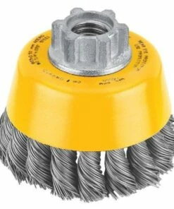 DEWALT Wire Cup Brush, Knotted, 3-Inch (DW4910)