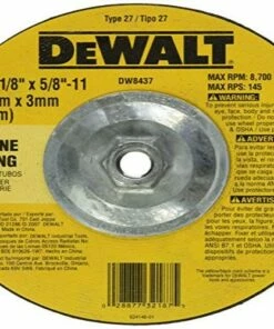 DEWALT DW8437 7-Inch by 1/8-Inch by 5/8-Inch-11 Pipeline Cutting Wheel