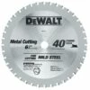 DEWALT DWA7763 40 Teeth Ferrous Metal Cutting 20mm Arbor, 6-3/4-Inch