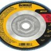 DEWALT DW8311 4-1/2-Inch by 5/8-Inch-11 36 Grit Zirconia Angle Grinder Flap Disc