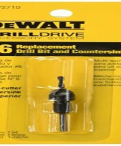 DEWALT DW2710 No.6 Replacement Drill Bit and Countersink
