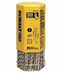 DeWalt DW5403B25 DeWalt 3/16" x 4-1/2" x 6-1/2" Rock Carbide SDS+ Hammer Bit (Bulk 25)