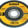 DEWALT DW8310 4-1/2" x 7/8" 120 Grit Zirconia Angle Grinder Flap Disc