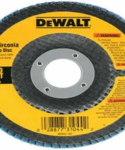 DEWALT DW8310 4-1/2" x 7/8" 120 Grit Zirconia Angle Grinder Flap Disc