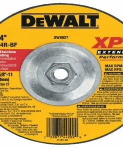 DEWALT DW8827 7-Inch by 1/4-Inch by 5/8-Inch-11 XP Grinding Wheel