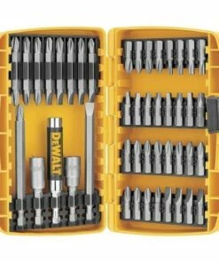 DEWALT Screwdriver Bit Set with Tough Case, 45-Piece (DW2166)