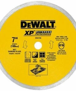 DEWALT DW4766 7-Inch by .060-Inch Porclean Tile Blade Wet