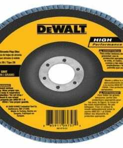 DEWALT DW8381H 6-Inch X 5/8-Inch-11 60G Type 29 Hp Flap Disc