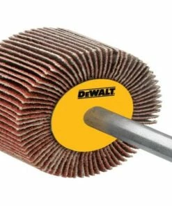 DEWALT DAFE1P1210 3/4-Inch by 3/4-Inch by 1/4-Inch High Performance 120 Grit Flap Wheel