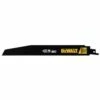 DEWALT DWA4176 6-Inch 10TPI 2X Reciprocating Saw Blade (5-Pack)