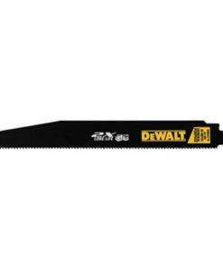DEWALT DWA4176 6-Inch 10TPI 2X Reciprocating Saw Blade (5-Pack)