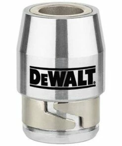 DEWALT FlexTorq Magnetic Bit Holder, Impact Ready, 2-Inch (DWA2SLVIR)