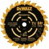 DEWALT DW7112PT DEWALT DW7112PT 24T Precision Trim Miter Saw Blade, 7-1/4"