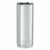 DEWALT 1/2" 6 PT Deep Socket 22MM