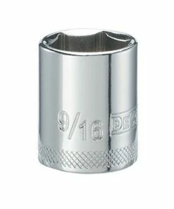 DEWALT DWMT85861OSP 6 Point 1/4'' Drive Socket 9/16'' SAE
