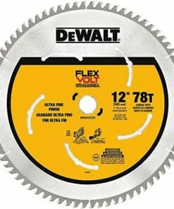 DEWALT DWAFV31278 Flexvolt 78T Miter Saw Blade, 12"
