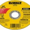 DeWalt DW8062 4-1/2" x .045 x 7/8" Type 1 Metal Cut Off Wheel - Quantity 20